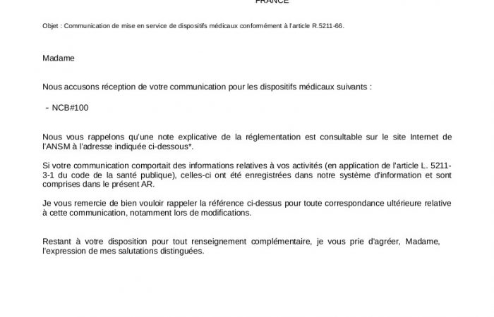 enregistrement ANSM dispositif médical hyperacousie et acouphène
